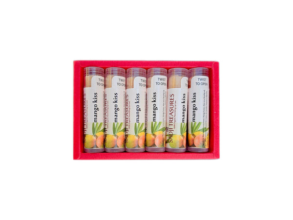 Sadji Treasures Organic Shea Lip Balm-MANGO KISS