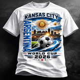 Fan World Cup 2026 Inspired Crew Neck Short Sleeve T-Shirts