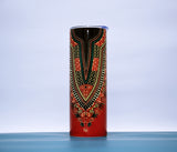 Dashiki Angelina 20oz Stainless Steel Ankara Tumbler