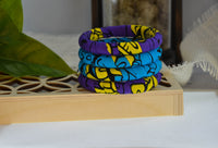 Sadji Treasures Blue/Purple Bangles - 4pcs