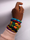 Stackable Multi-colored Bangles - 2 sizes