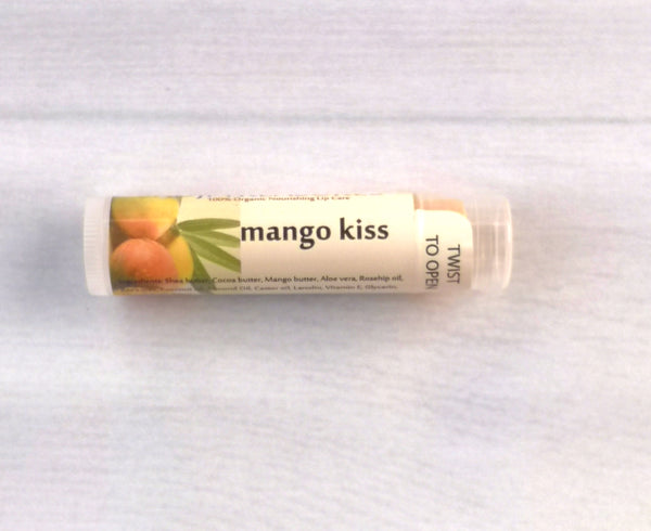 Sadji Treasures Organic Shea Lip Balm-MANGO KISS